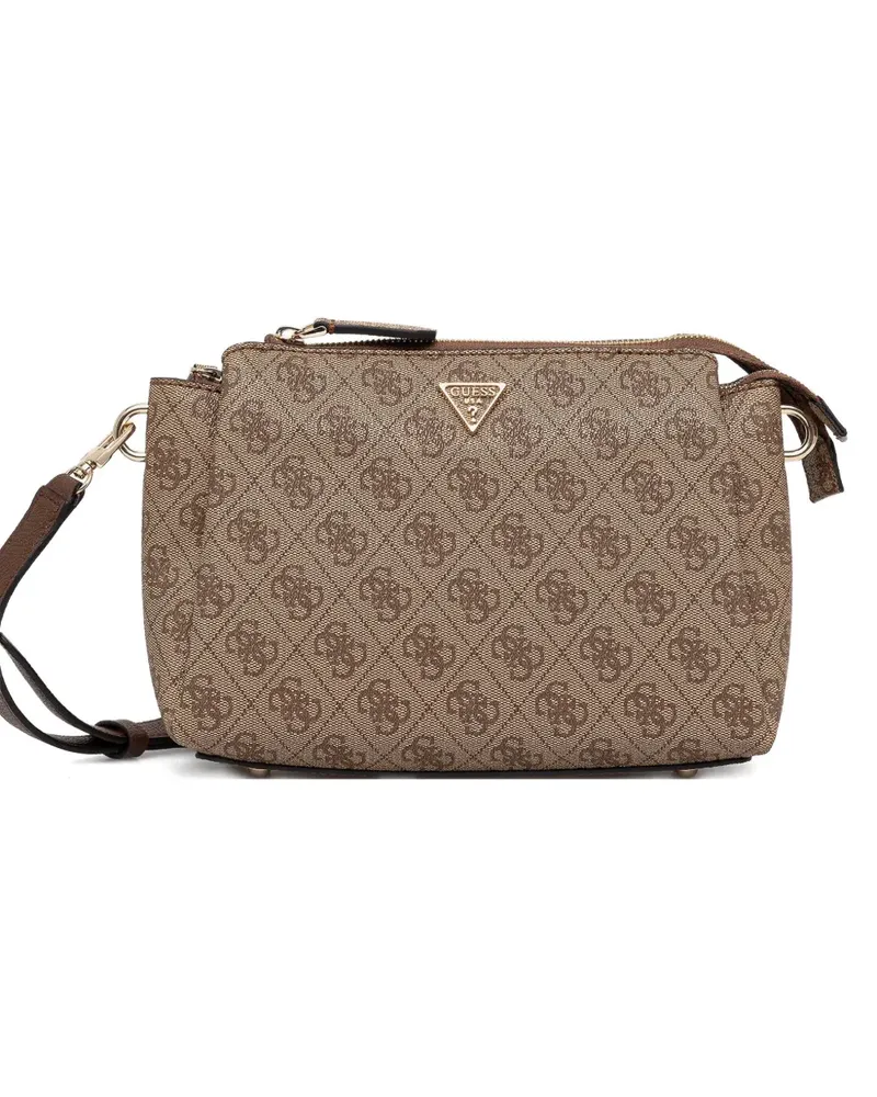 Guess Umhängetasche mit Monogramm - Nude Nude