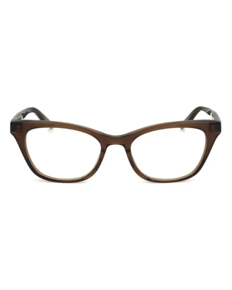 Barton Perreira Brille mit Cat-Eye-Gestell - Braun Braun