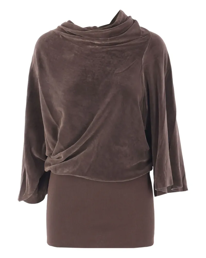 Rick Owens Drapiertes Top - Braun Braun