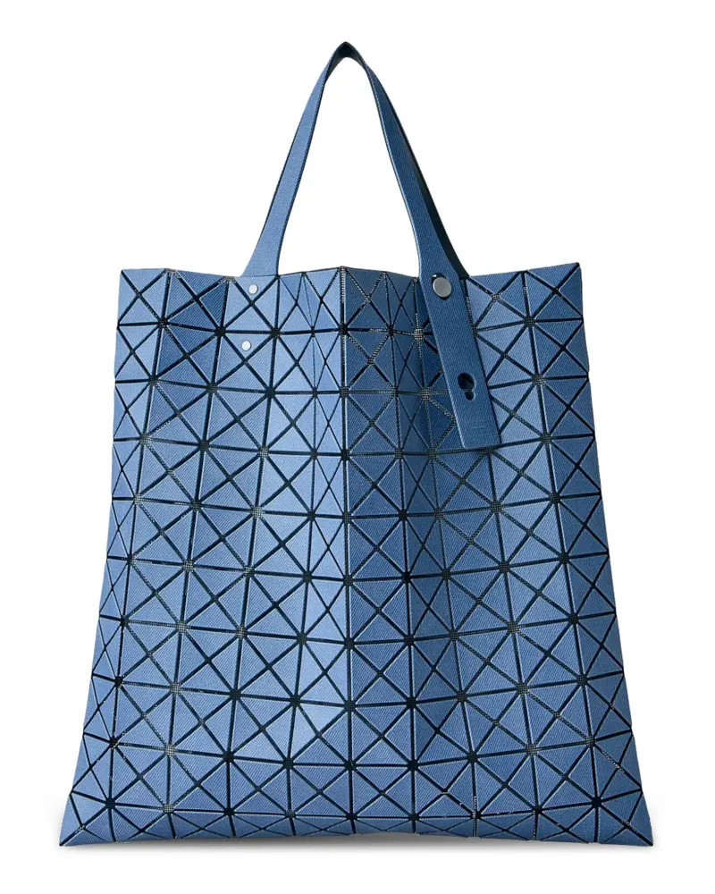 Issey Miyake Prism Denim Tote Bag mit geometrischen Einsätzen - Blau Blau