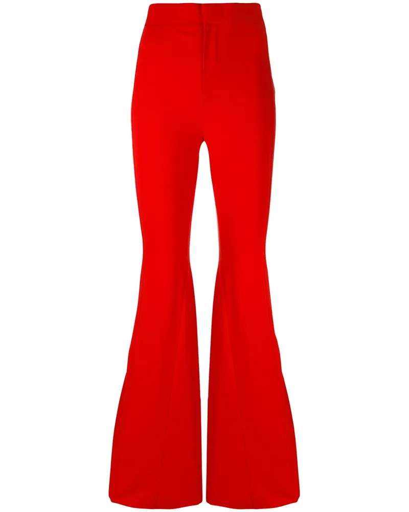Givenchy Hoch sitzende Hose - Rot Rot