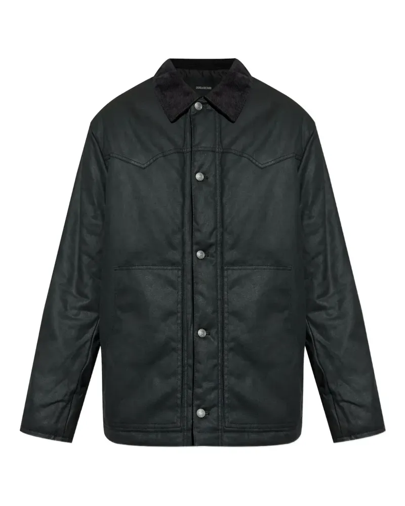Zadig & Voltaire Jacke mit Knopfleiste - Schwarz Schwarz