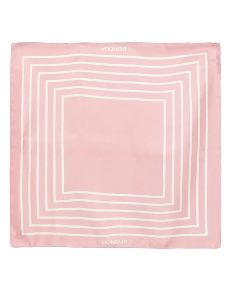 Dondup Schal aus Seide - Rosa Rosa