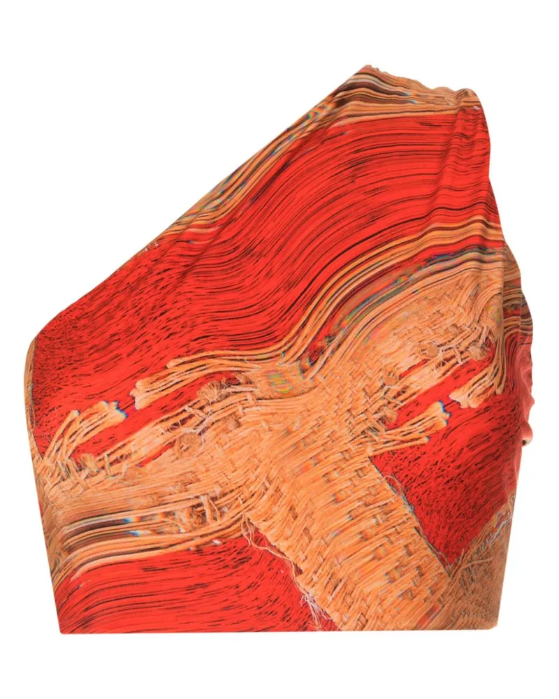 Lenny Niemeyer One-Shoulder-Bikinioberteil - Braun Braun