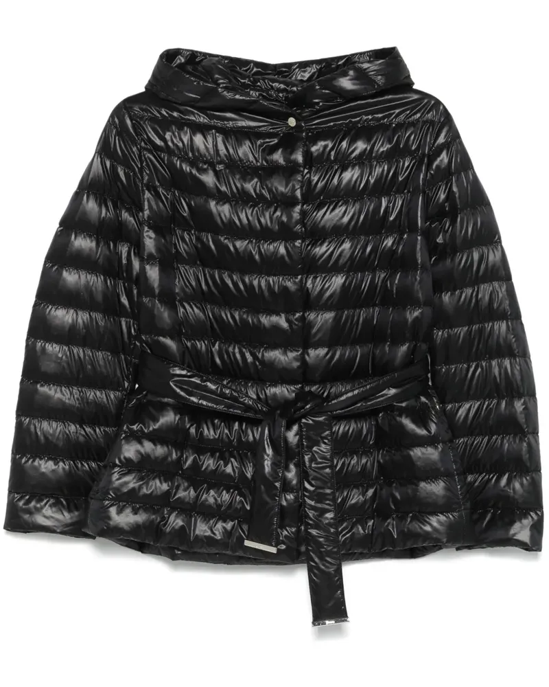 Herno Wattierte UltraLight Jacke - Schwarz Schwarz