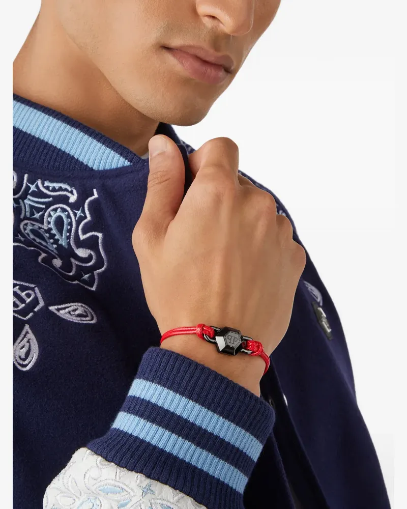 Philipp Plein Edge Armband - Schwarz Schwarz