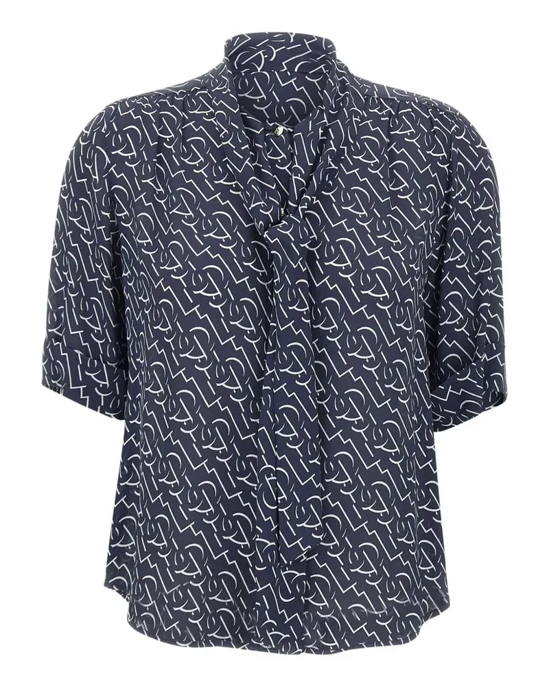 Liu Jo Hemd mit Monogramm - Blau Blau