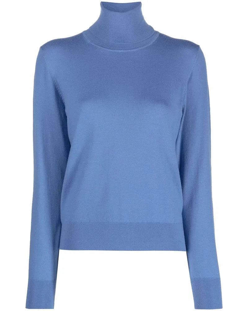 P.A.R.O.S.H. P.A.R.O H. Klassischer Rollkragenpullover Blau