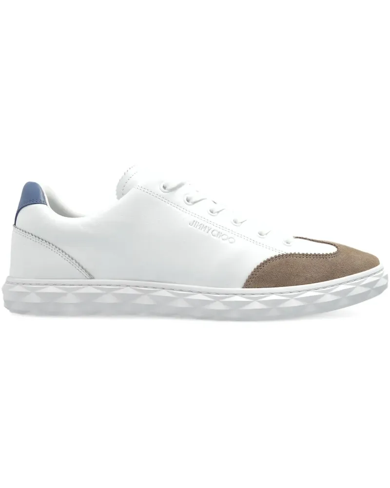 Jimmy Choo Diamond Light Flex Sneakers - Weiß Weiß