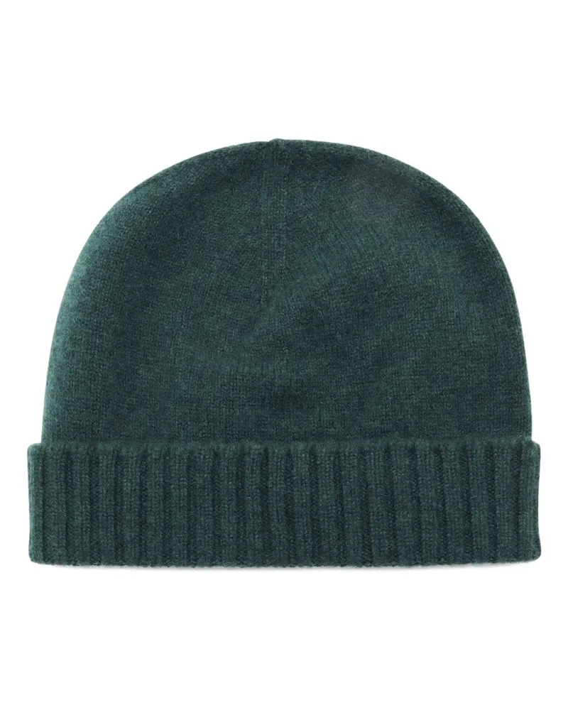 Malo Gerippte Beanie - Grün Grün