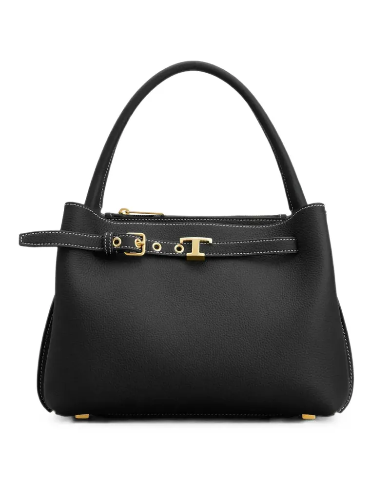 TOD'S Tote Bag mit Schnallenhenkel - Schwarz Schwarz