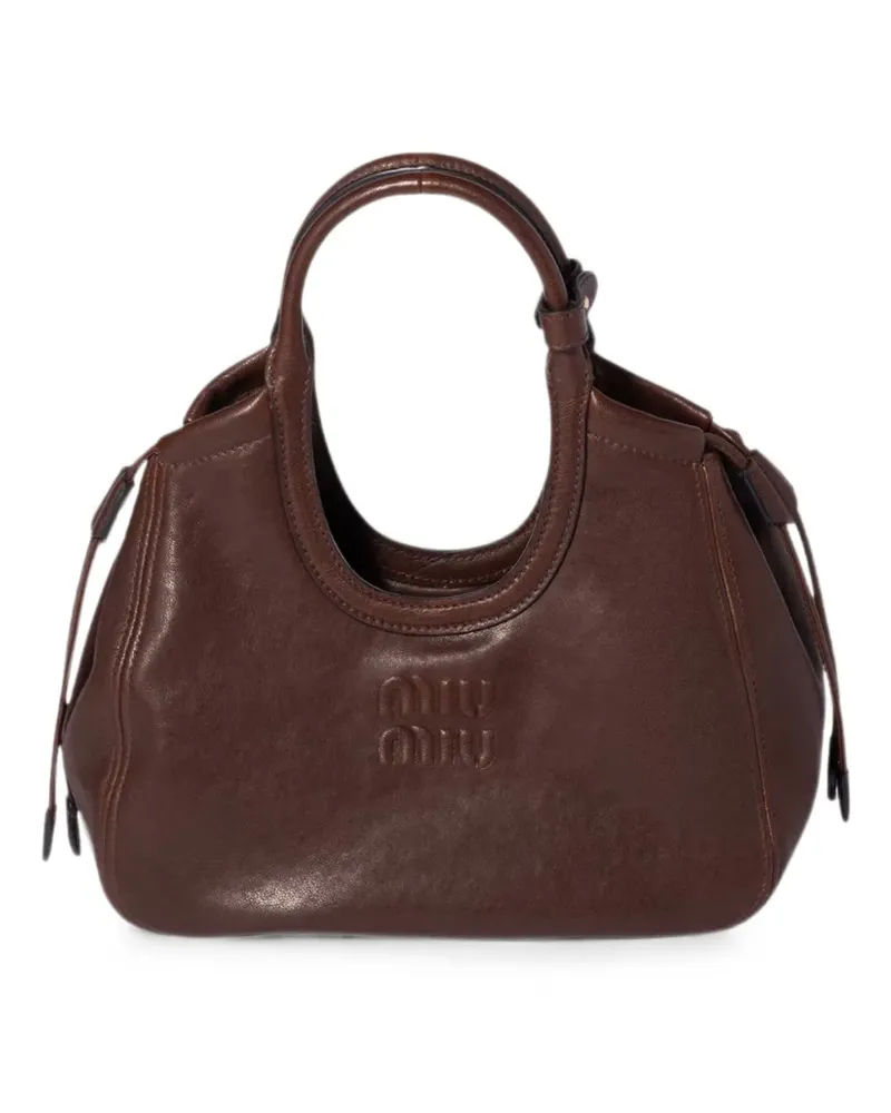 Miu Miu Ivy Tote Bag - Braun Braun