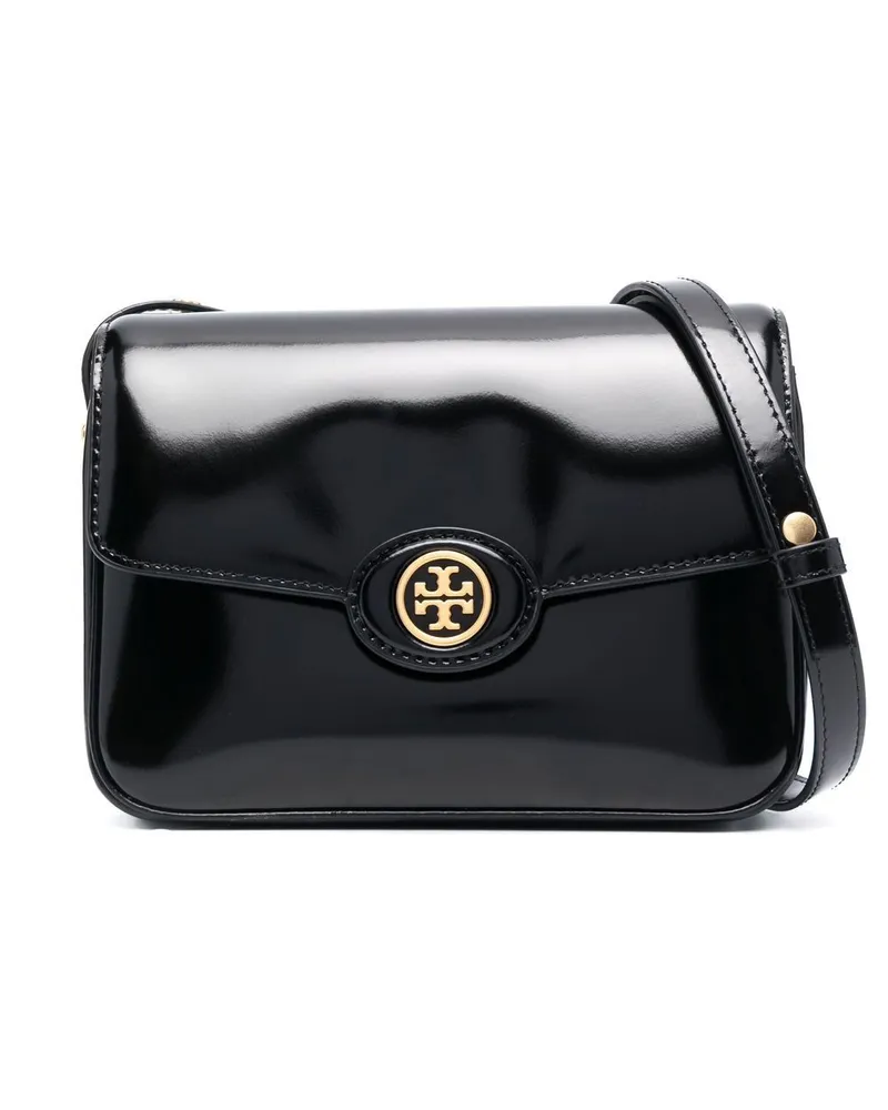 Tory Burch Umhängetasche mit Logo-Schild - Schwarz Schwarz