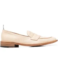 Thom Browne Loafer mit Ripsbandschlaufe Nude