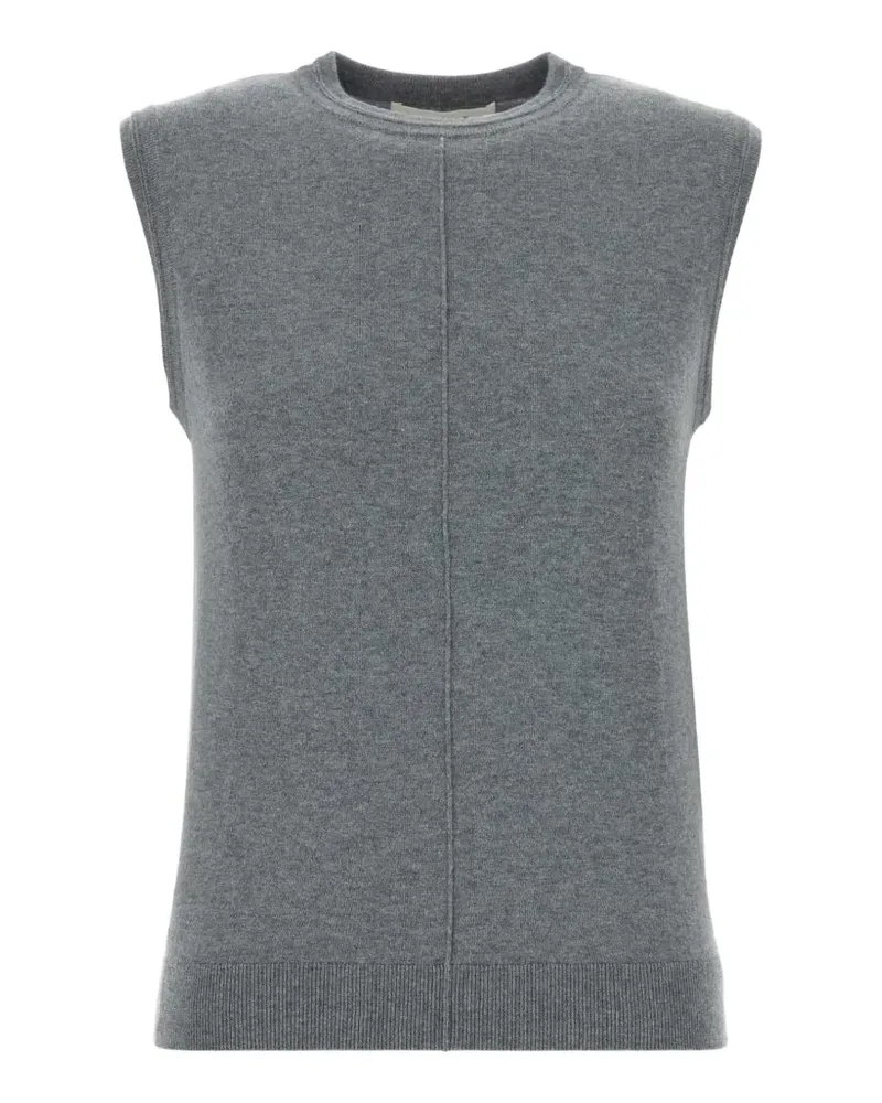 Lisa Yang Agna seam-detail vest - Grau Grau