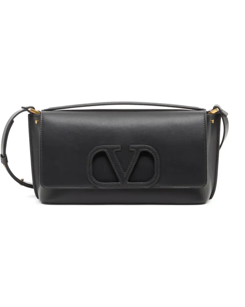 Valentino Garavani Fill Me In shoulder bag in calfskin - Schwarz Schwarz