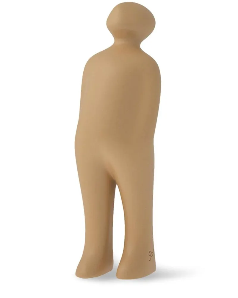 Gardeco Kleine The Visitor Keramik-Figur - Gelb Gelb