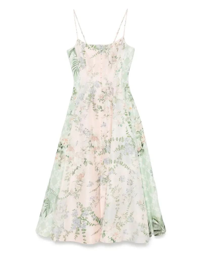Camilla Palacio Playground Midikleid - Rosa Rosa