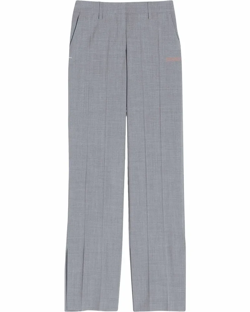 OFF-WHITE Gerade Hose mit Bügelfalten - Grau Grau