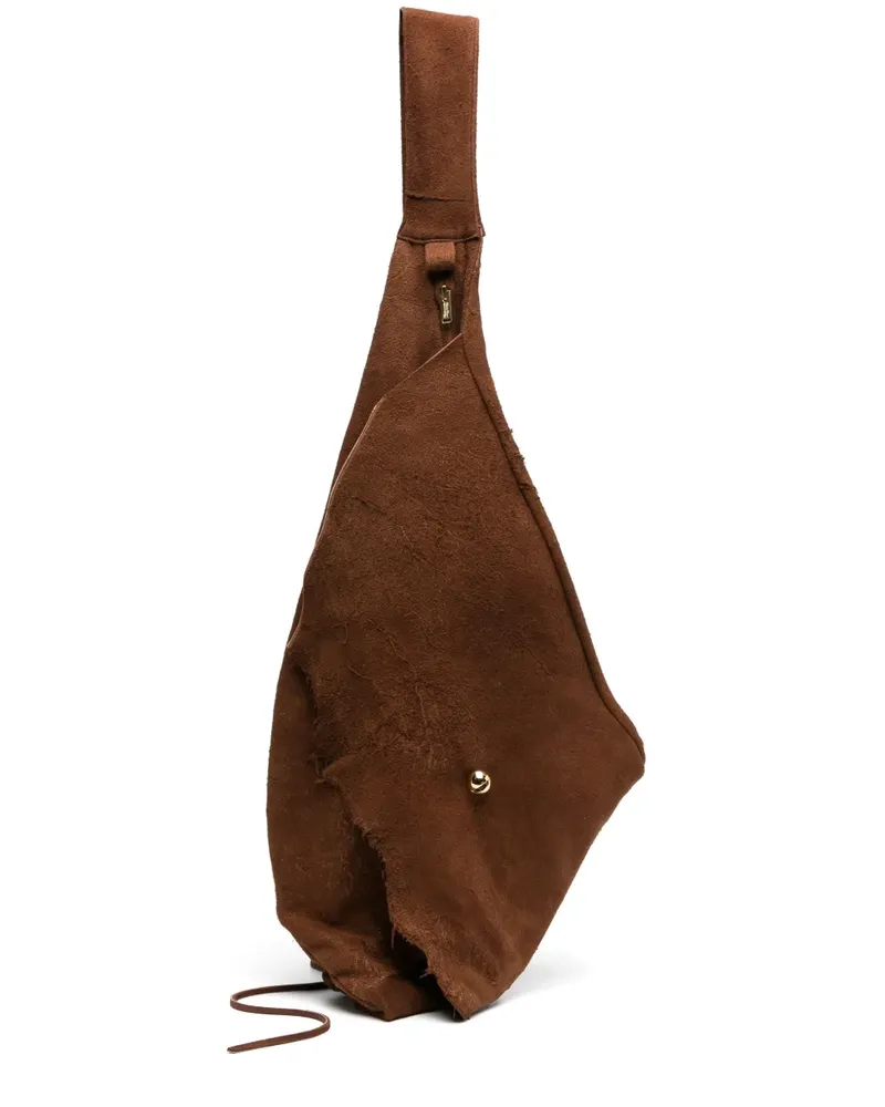 Undercover Handtasche aus Leder - Braun Braun