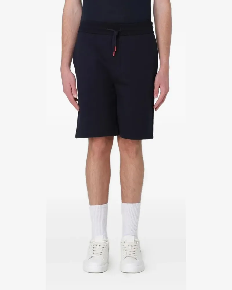 Kiton Shorts mit Kordelzug - Blau Blau
