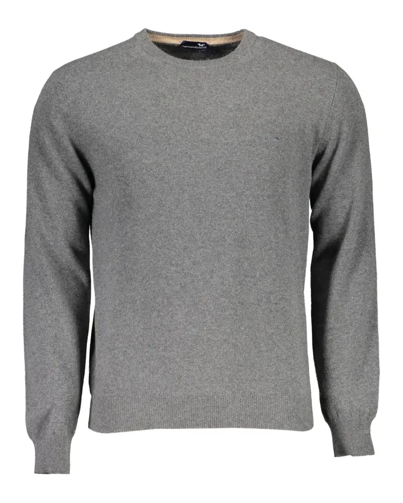 Harmont & Blaine Kaschmirpullover mit rundem Ausschnitt - Grau Grau