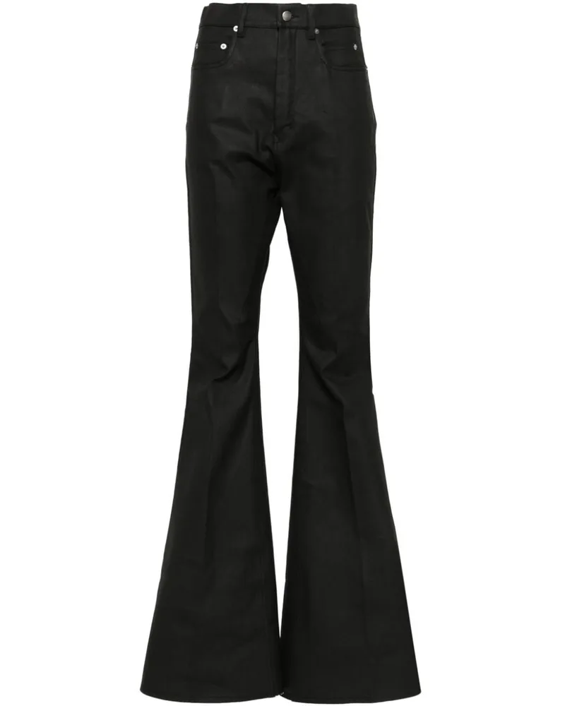 Rick Owens Bolan Bootcut-Jeans Schwarz