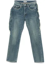 Undercover Jeans mit ausgefranstem Detail Blau