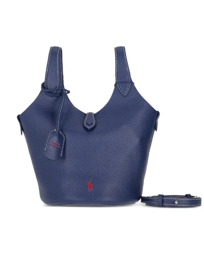 Ralph Lauren Kleine Polo Play Tote Bag & Umhängetasche - Blau Blau