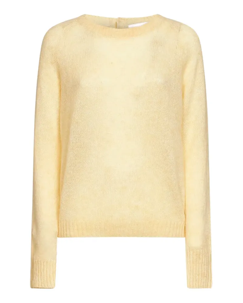 Blanca Pullover mit Raglanärmeln - Gelb Gelb