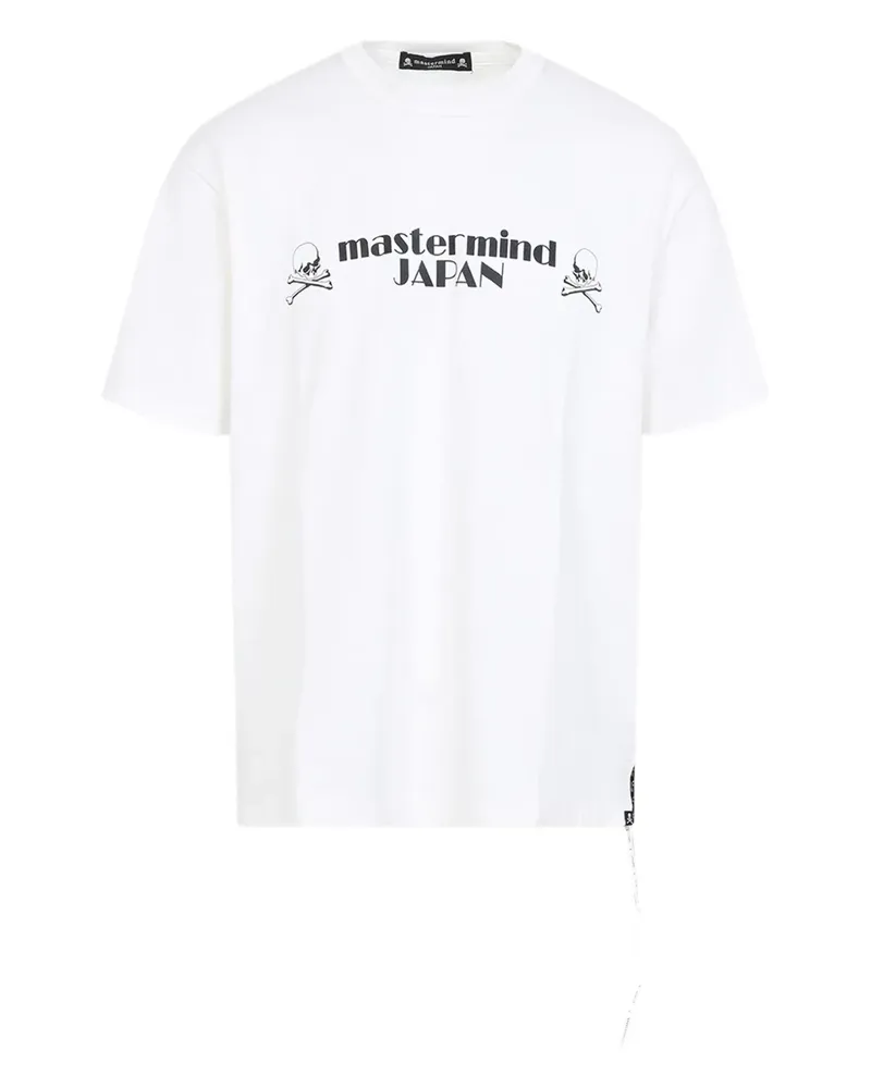 Mastermind Japan T-Shirt aus Baumwolle - Weiß Weiß