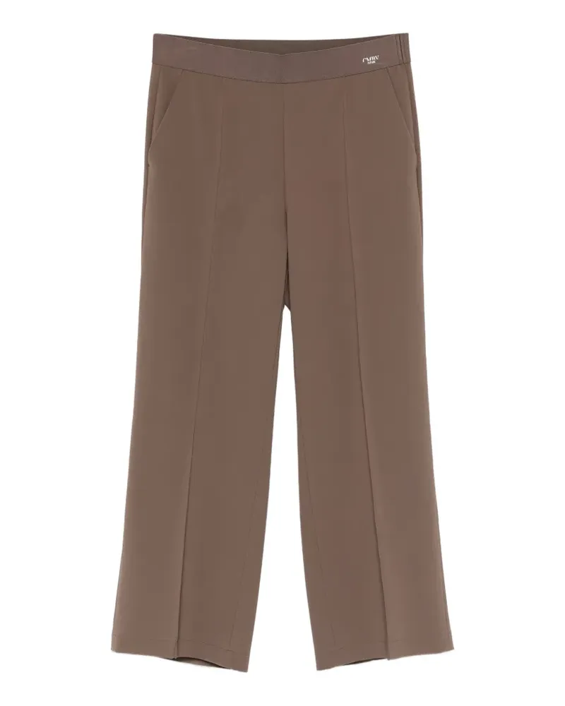 Cambio Cameron straight-leg trousers - Braun Braun
