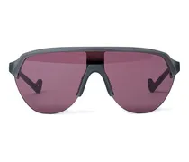 Sonnenbrille mit Logo - Grau