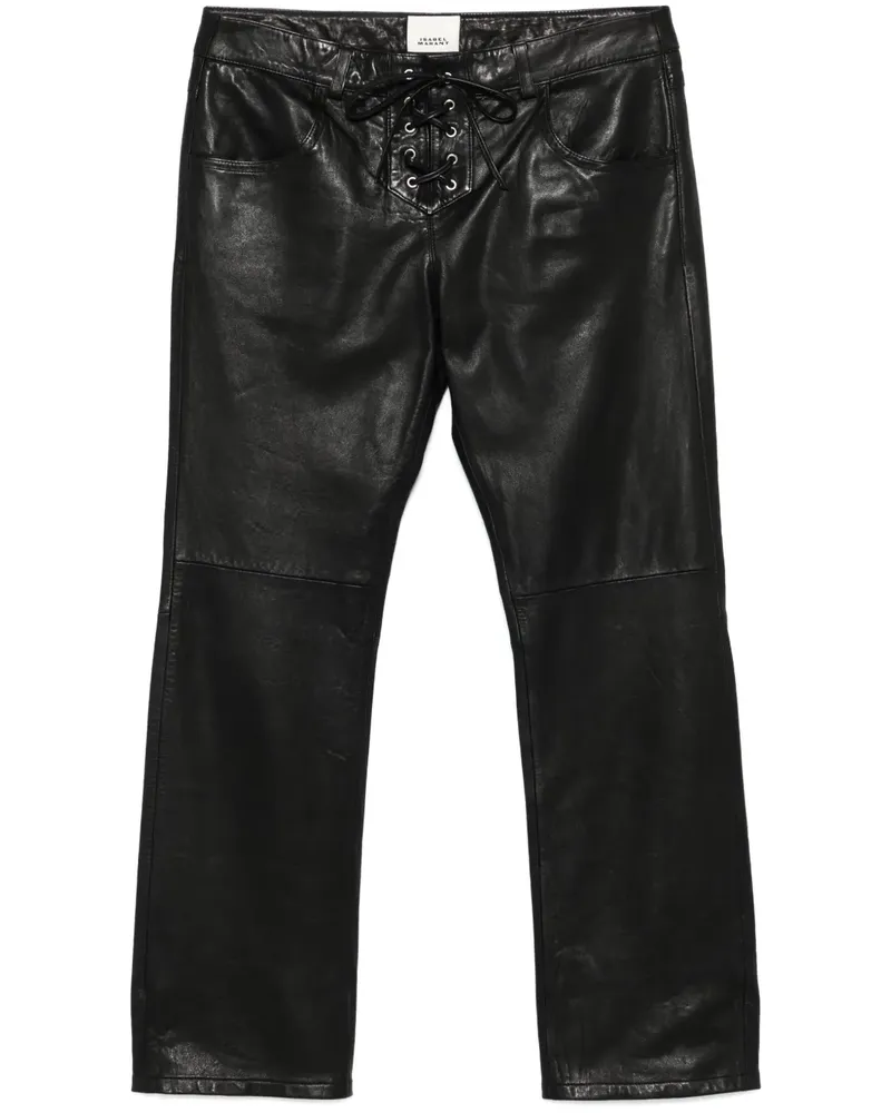 Isabel Marant Vanel Hose - Schwarz Schwarz