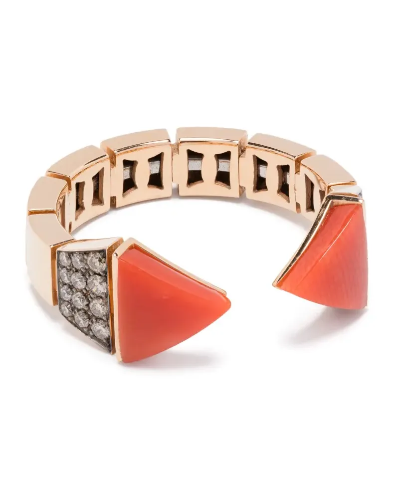 ANAPSARA 18kt Temptation Rotgoldring mit Diamanten Gold
