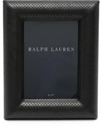 Ralph Lauren Home Durham Bilderrahmen aus Leder Schwarz