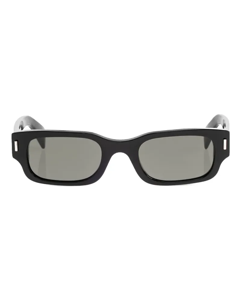 Alexander McQueen T-Bar Rivet Panthos sunglasses - Schwarz Schwarz