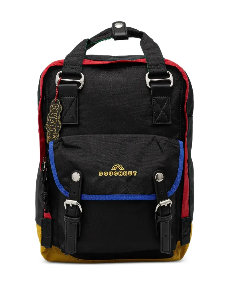 DOUGHNUT Macaroon You-Niverse logo-embroidered backpack - Schwarz Schwarz