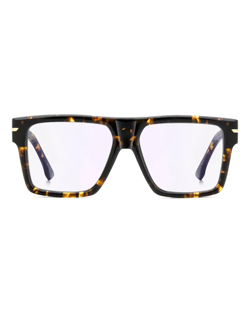 Victoria Beckham Brille mit eckigem Gestell - Braun Braun