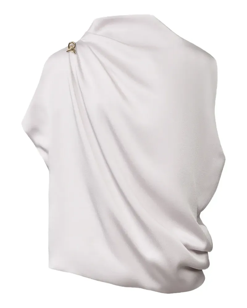 Fabiana Filippi Drapiertes Oberteil mit Knoten - Rosa Rosa