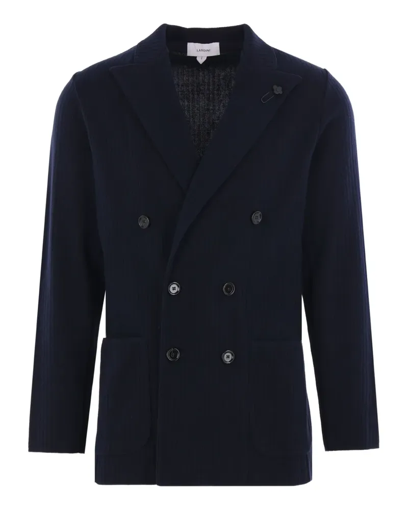 LARDINI Doppelreihiger Mantel - Blau Blau