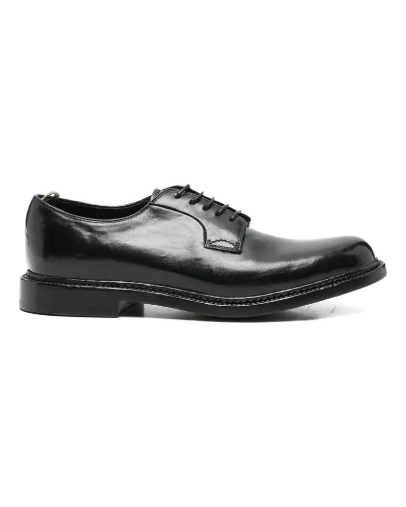 Officine Creative Italia lace-up derby shoes - Schwarz Schwarz