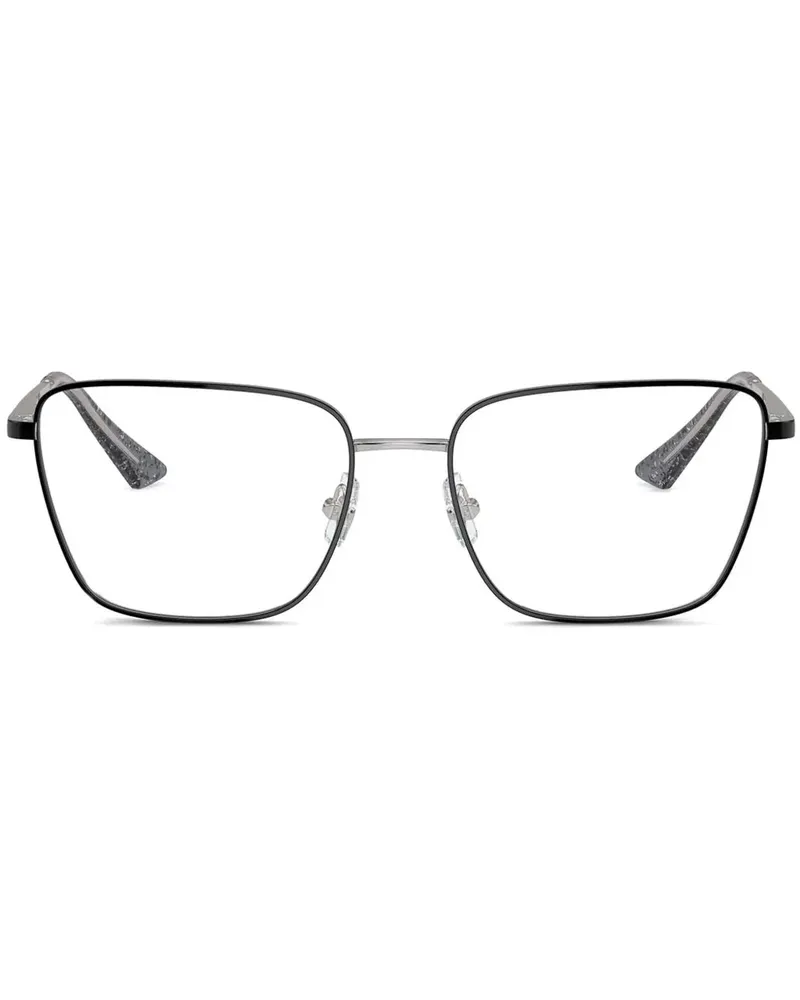 Jimmy Choo Brille mit eckigem Gestell - Schwarz Schwarz
