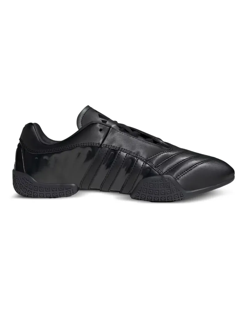 adidas lace-up striped sneakers - Schwarz Schwarz