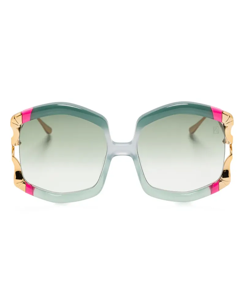 Anna-Karin Karlsson La Vie en Rose Sonnenbrille - Grün Grün