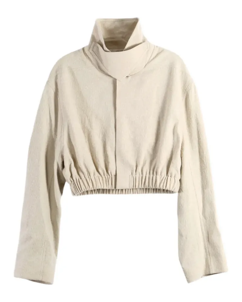 Rick Owens collared Mac shirt - Nude Nude