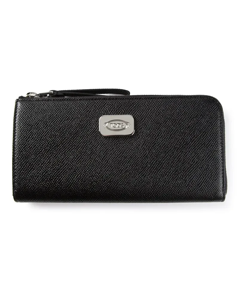 TOD'S textured purse - Schwarz Schwarz