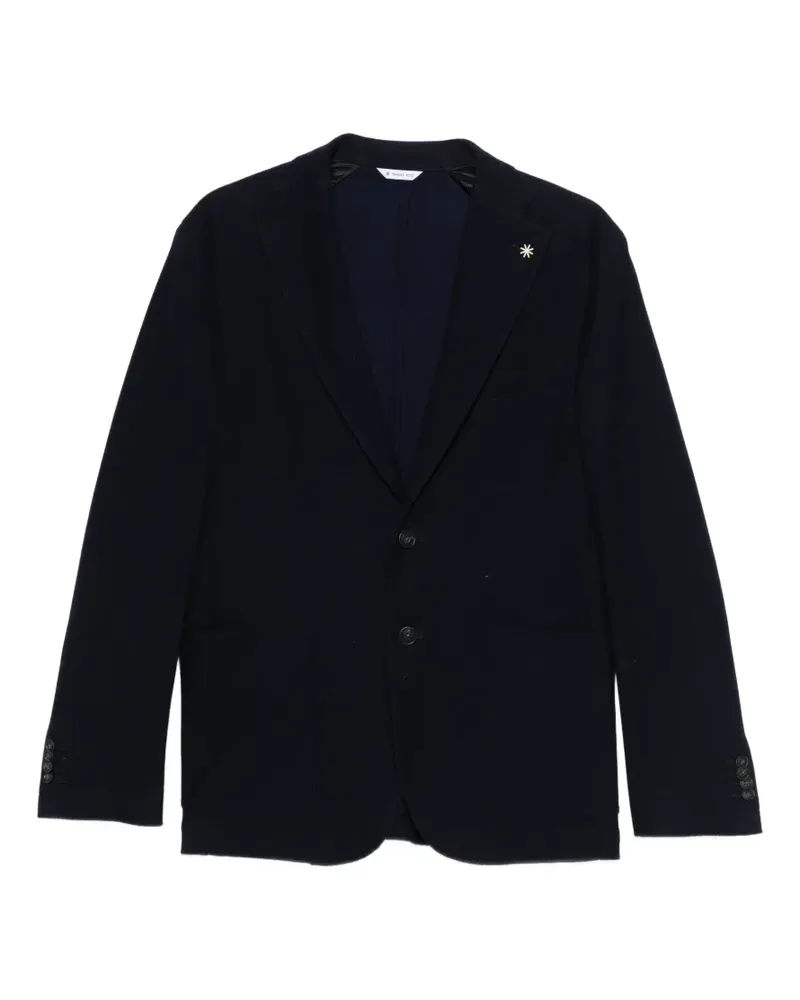 Manuel Ritz Sakko mit Stern-Pin - Blau Blau