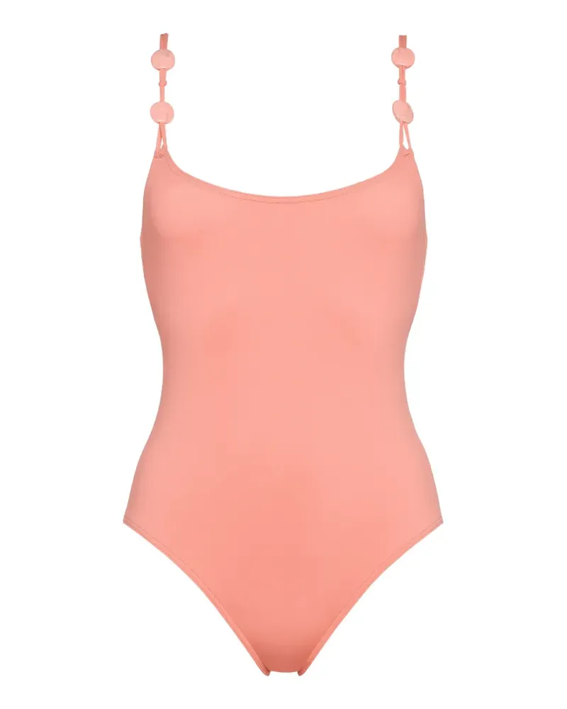 Eres Catwalk Badeanzug mit Perlendetail - Rosa Rosa