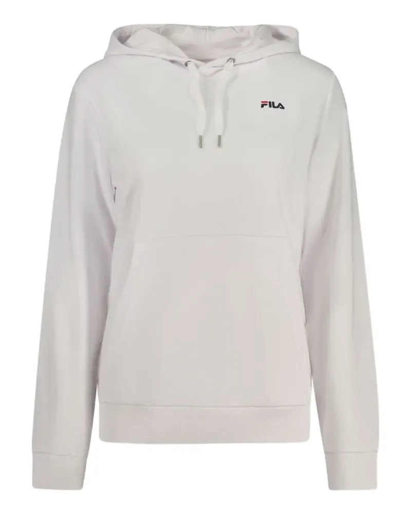 Fila logo-patch hoodie - Weiß Weiß